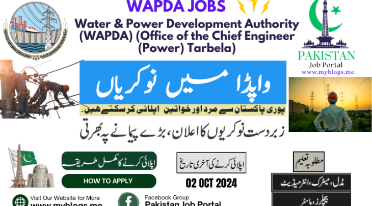 Jobs in WAPDA 2024 